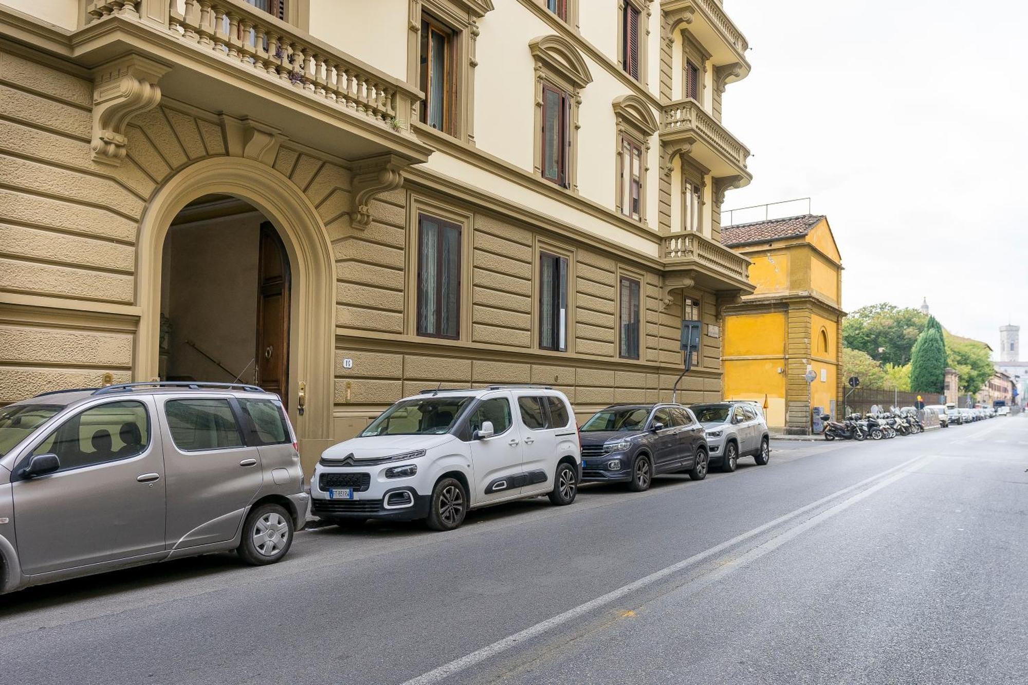 San Marco White Appartamento Luxury Con Garage Su Richiesta Florencie Exteriér fotografie